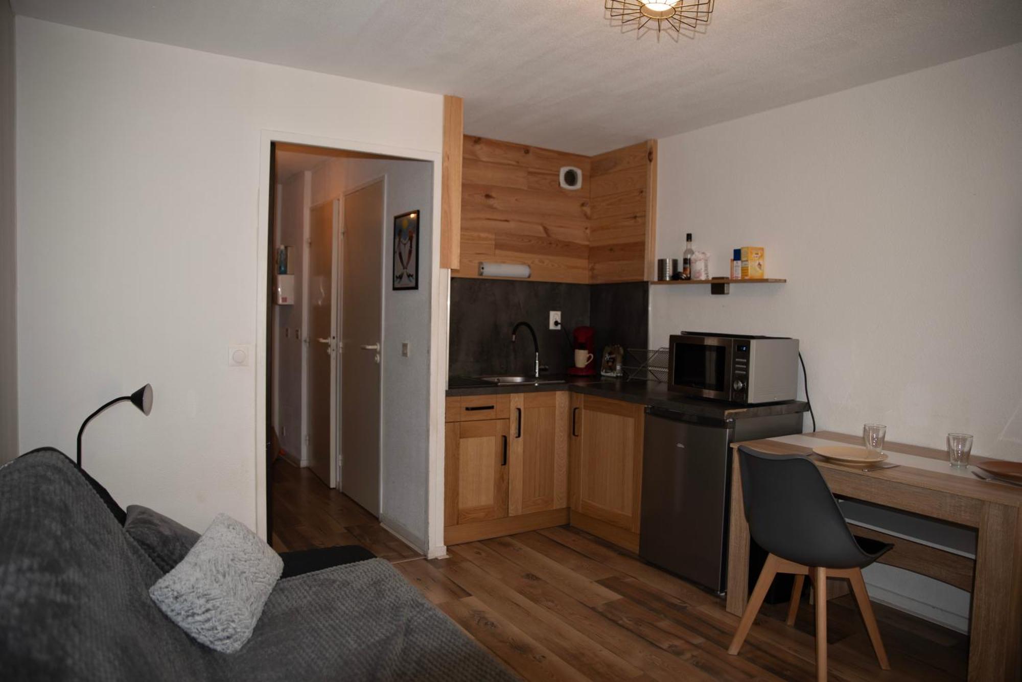 Poutran 2, Studio 4 Personnes Au Pied Des Pistes Avec Grande Terrasse Oz Eksteriør bilde