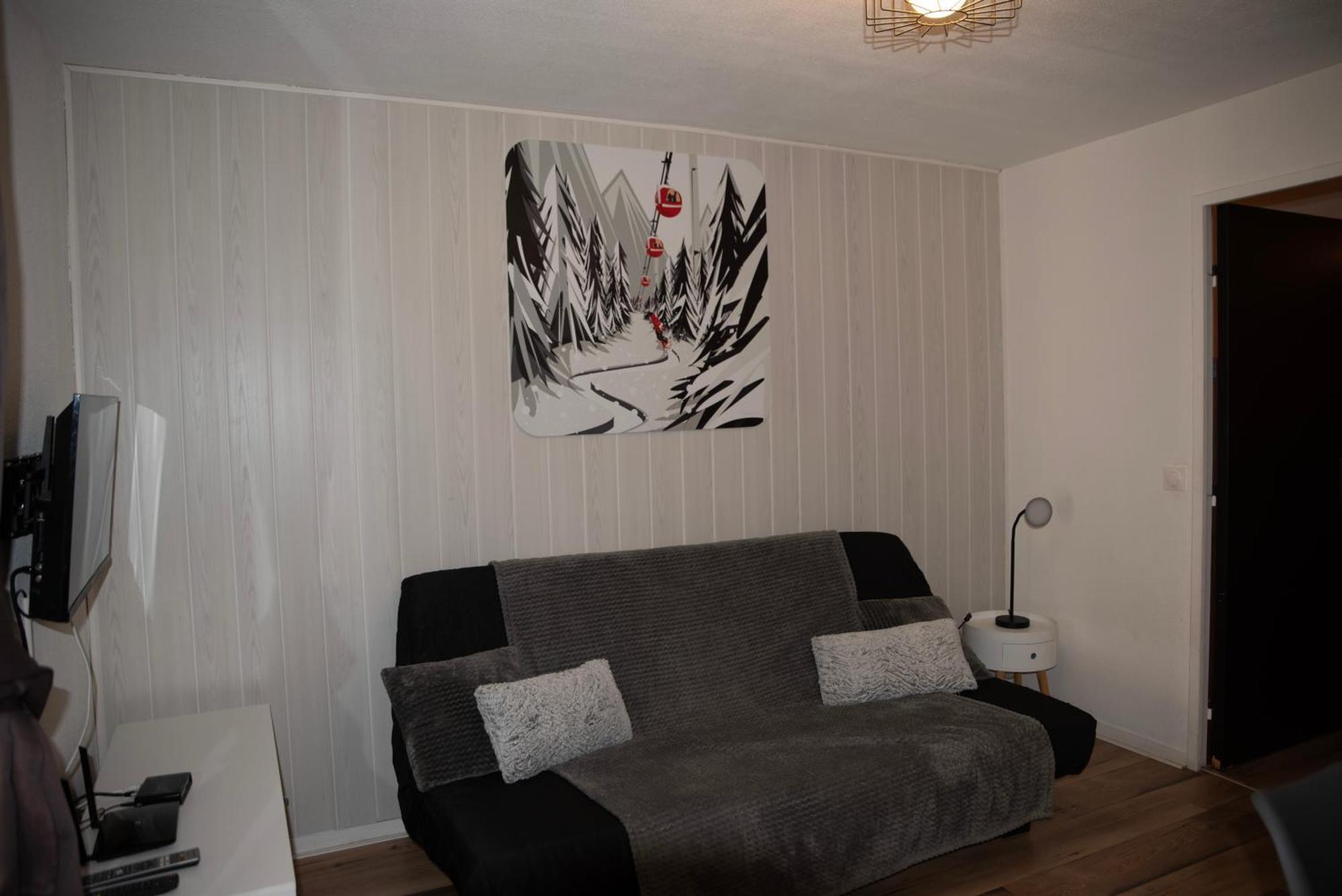 Poutran 2, Studio 4 Personnes Au Pied Des Pistes Avec Grande Terrasse Oz Eksteriør bilde